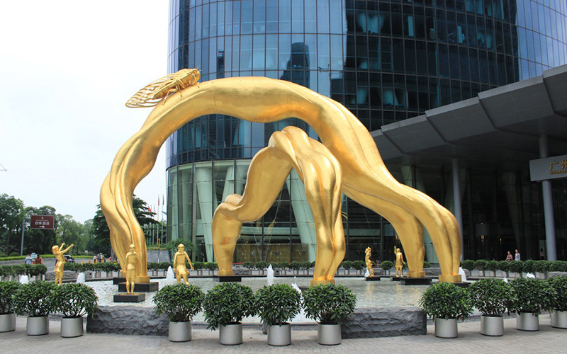 城市雕塑在城市建筑中的應用與審美-雕塑廠家
