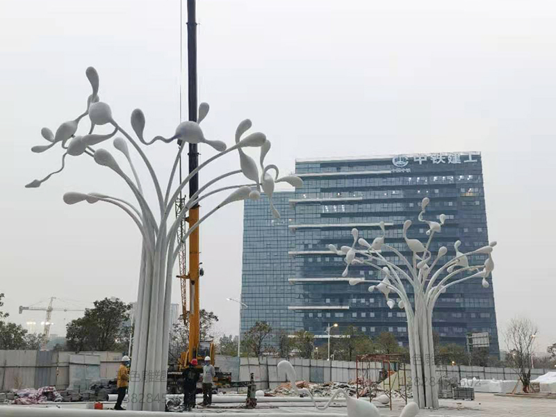 松湖智谷寮步香市孵化鏈二期園林景觀雕塑工程(圖3)