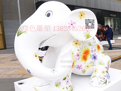 萬象匯?商業(yè)美陳項目大象雕塑(圖1)